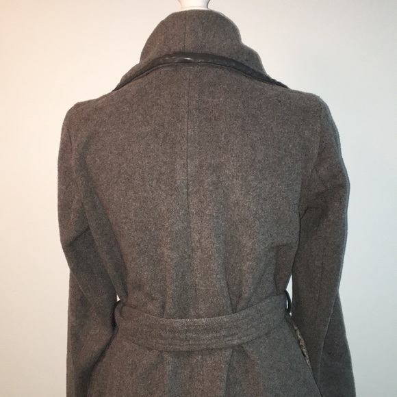 Nanette Lepore Belted Wrap Trench Coat Jacket - Picture 5 of 9